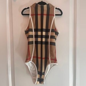 Kids Burberry one piece swimsuit